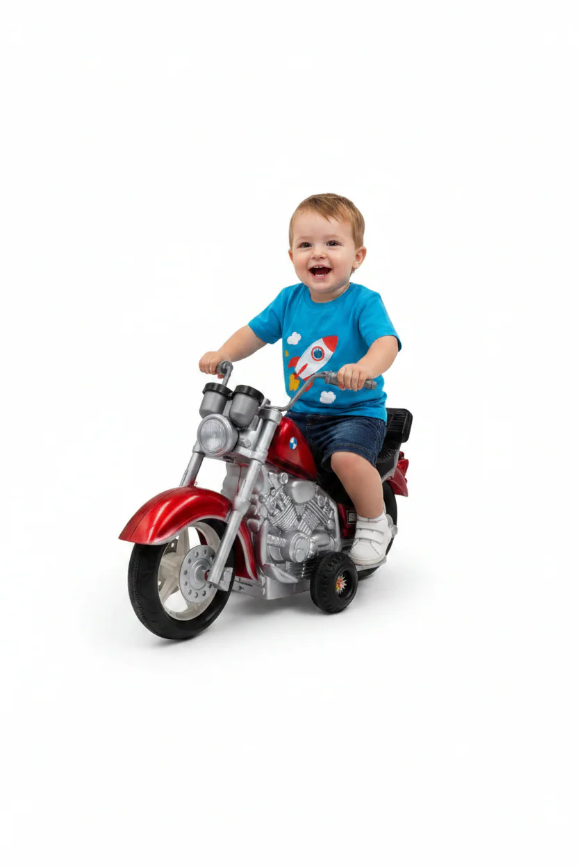 Friction Power Model Bike Push & Go Toy - Image 8