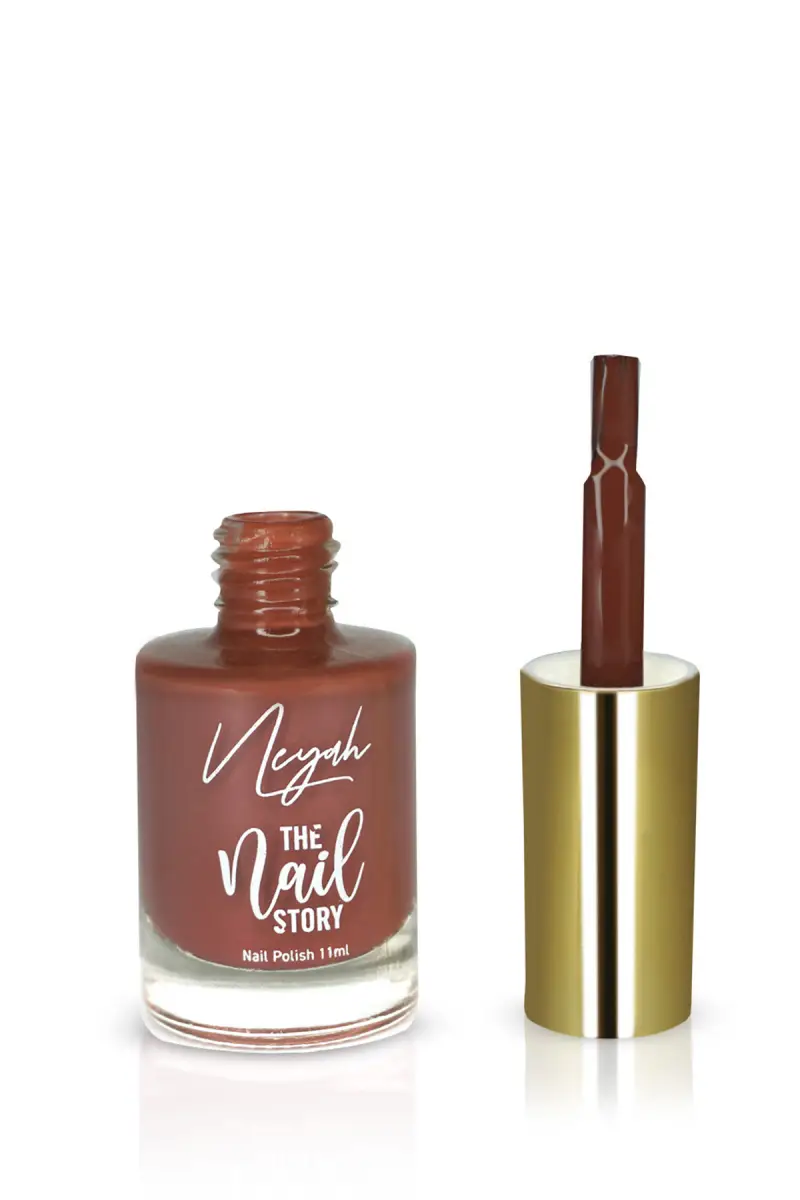 Neyah The Nail Story Nail Polish- 11ml (Gingerbread) - Image 9