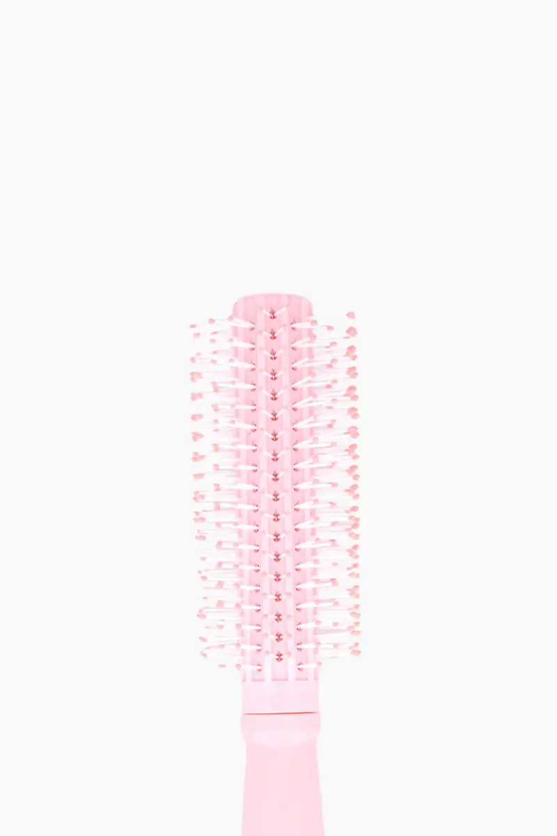 Detangling Hair Brush Comb Set for Women (Pink - Pack of 1 - Image 2