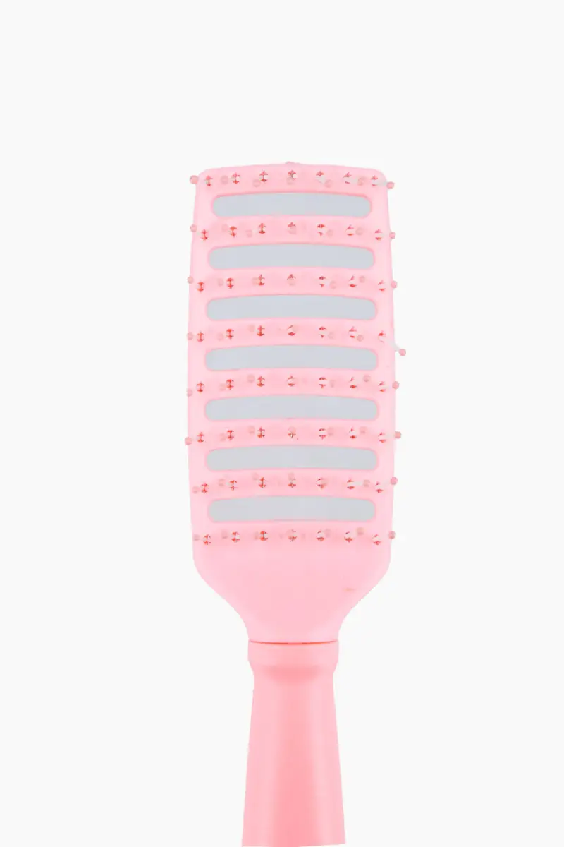 Detangling Hair Brush Comb Set for Women (Pink - Pack of 1 - Image 3