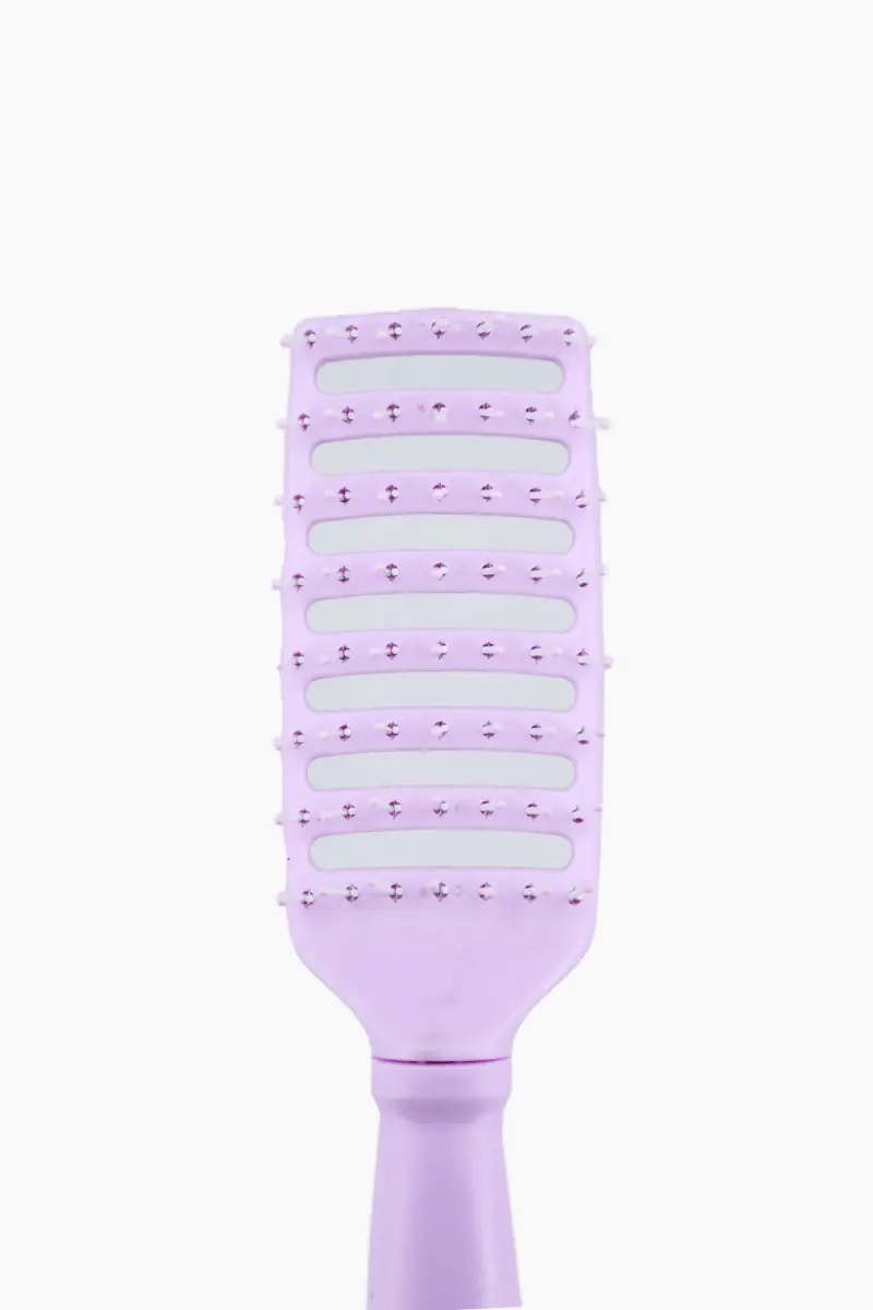 Detangling Hair Brush Comb Set for Women (Purple) - Pack of 1 - Image 3