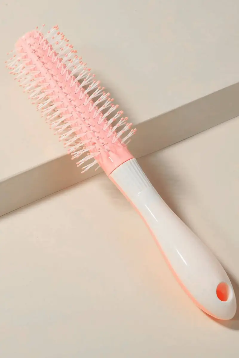 Round Roller Hair Brush (Pink) - Pack of 1 - Image 2