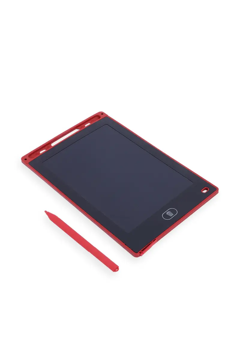 LCD Panel Colorful Writing Tablet - (Red) - Image 4