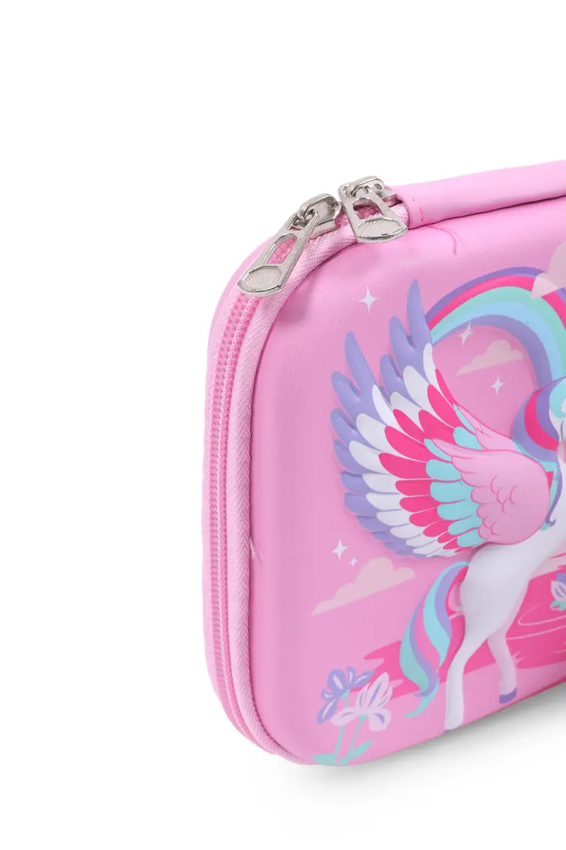 Unicorn Jumbo Size Stationery Pouch with Pencil Tray - Image 3