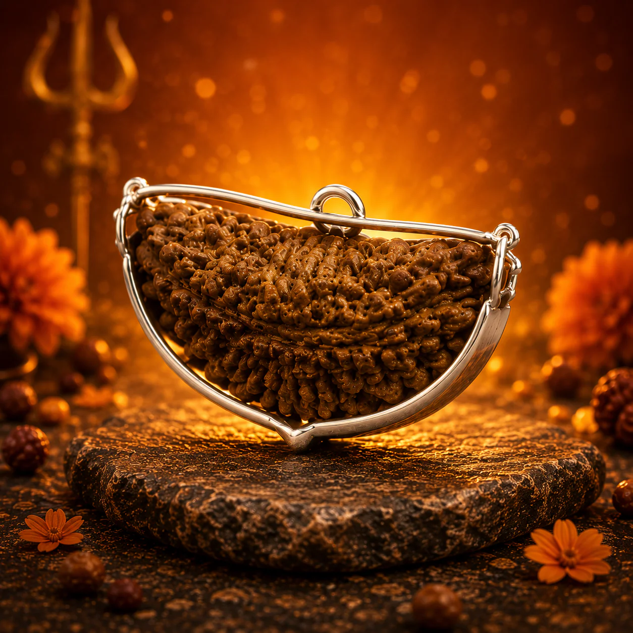 1 Mukhi Rudraksha Bead – Shiva Blessing Sacred Natural Rudraksha - Image 2