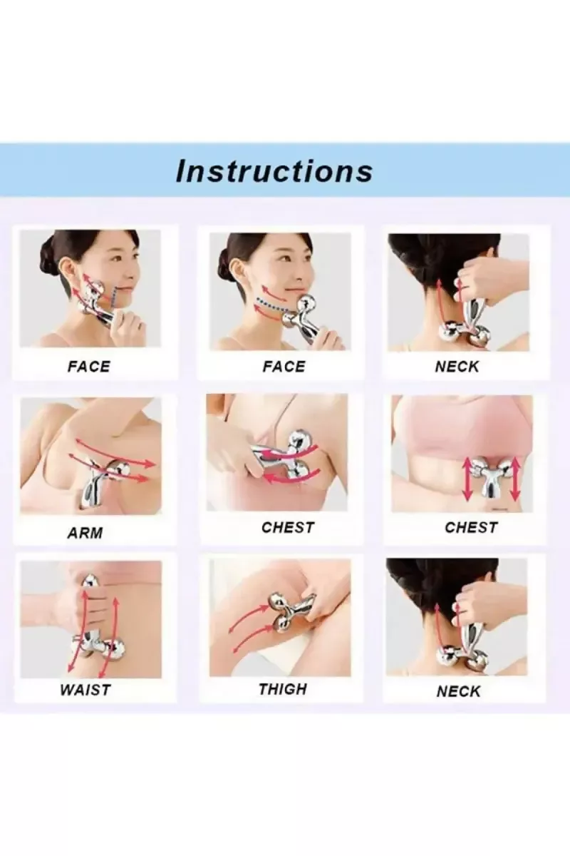 3D Manual Skin Massage Roller - Image 2