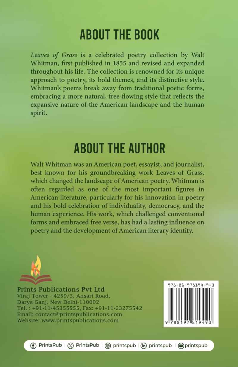 Leaves of Grass : Simplicity In Poetry - Image 3