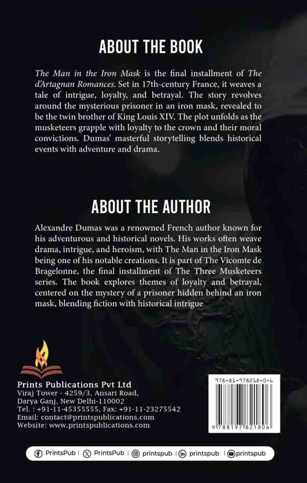 The Man In The Iron Mask - Image 3