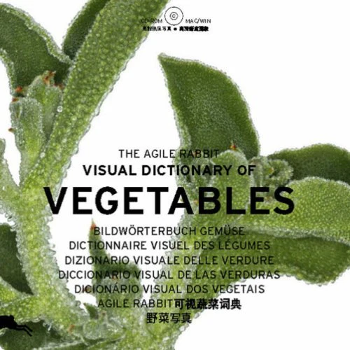 The Agile Rabbit Visual Dictionary Of Vegetables ( Free Cd-rom ) - Image 2