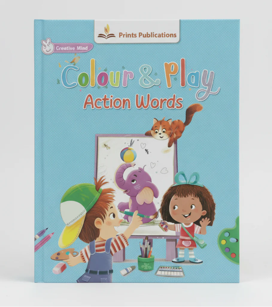 Colour and Play: Action Words