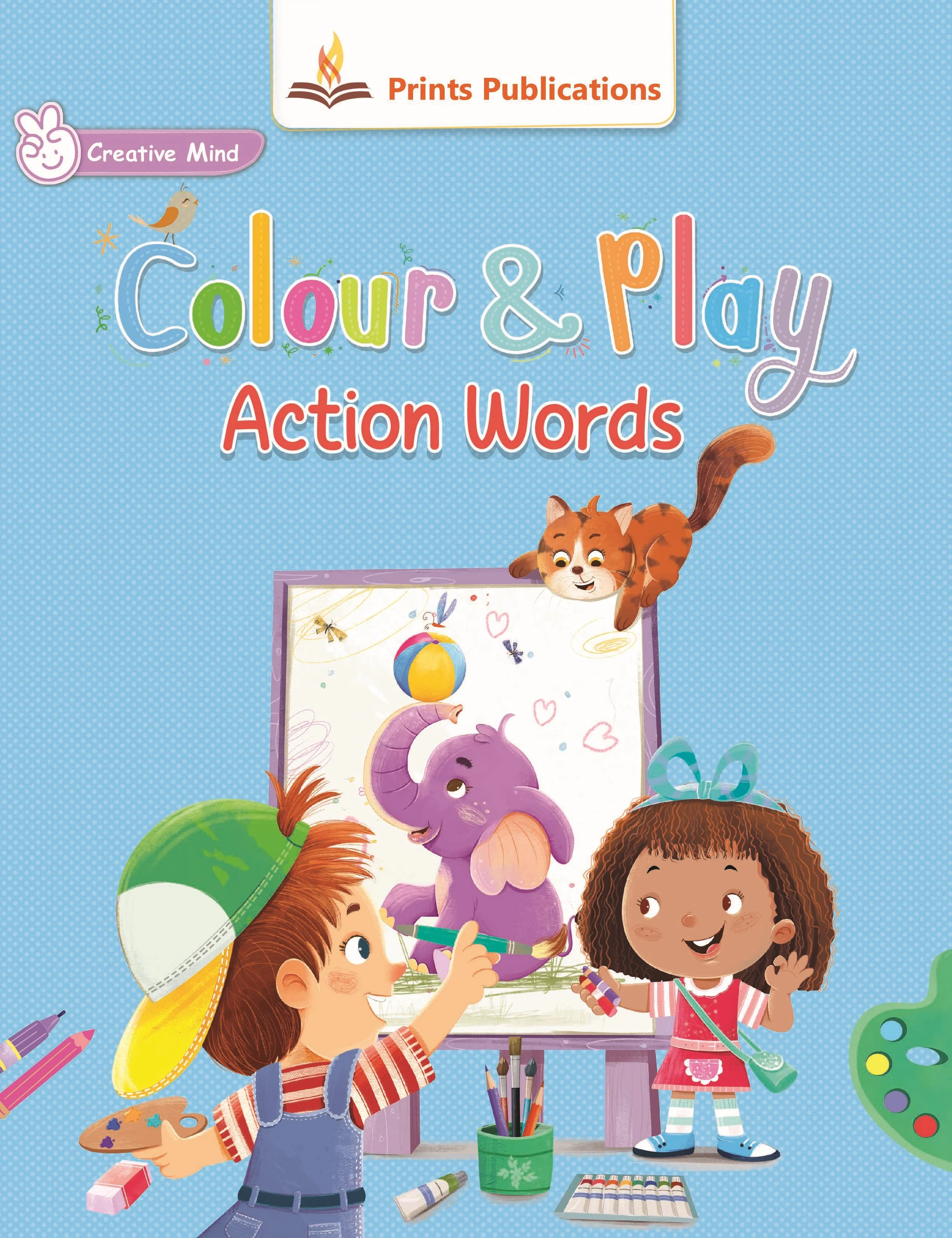 Colour and Play: Action Words - Image 2