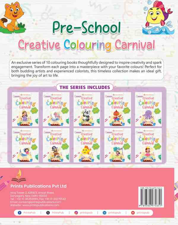 Pre-School: Creative Colouring Carnival - Image 2