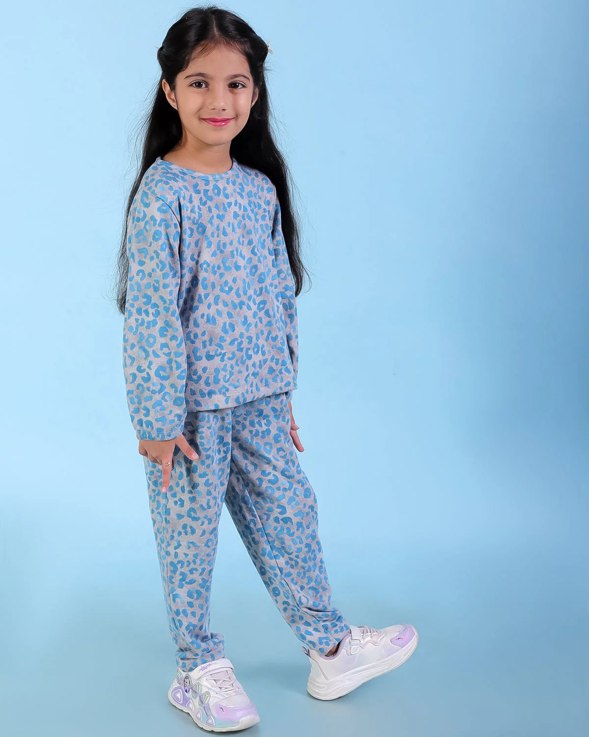 Animal Print Girls Co ord Set - Image 5