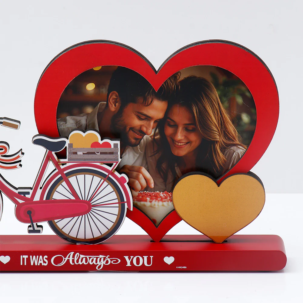 Archies Always You Bicycle Photo Frame - Image 3