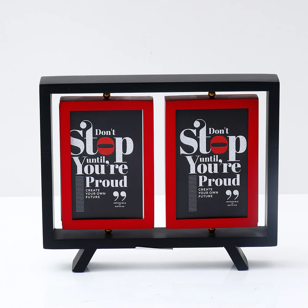 Archies Don't Stop Until You're Proud Rotating Photo Frame - Image 3
