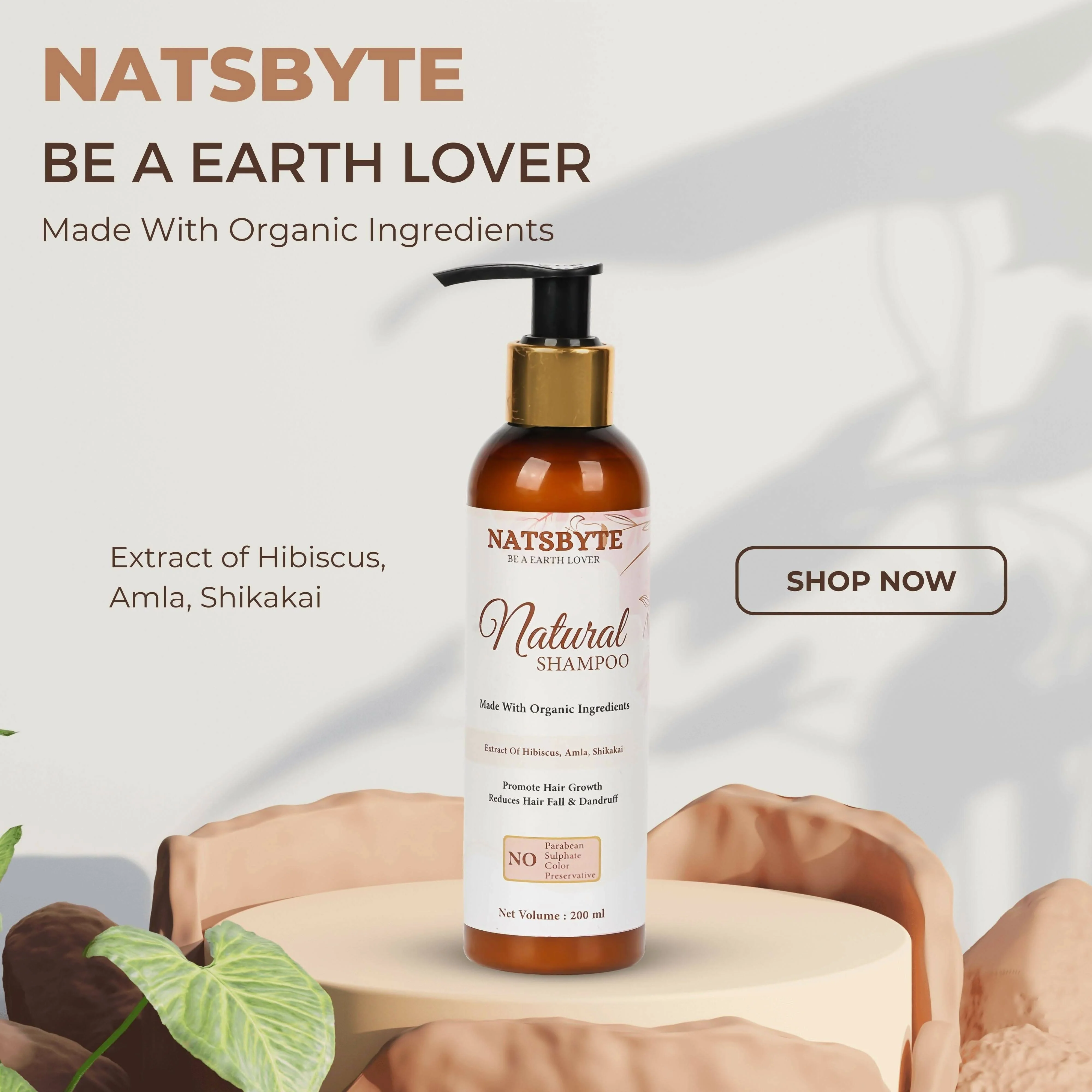 NATSBYTE Ayurveda Herbal Shampoo - Image 4