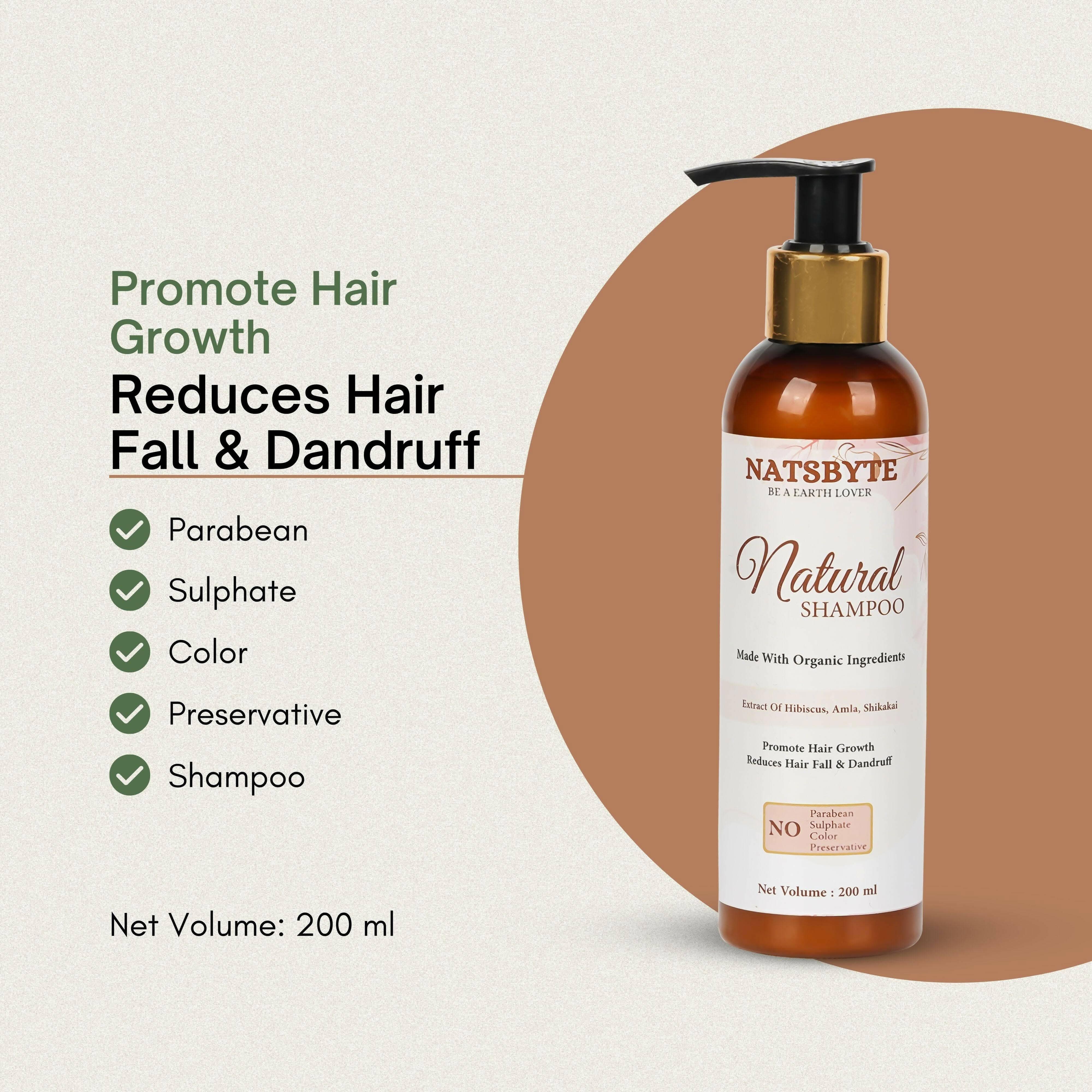 NATSBYTE Ayurveda Herbal Shampoo - Image 5