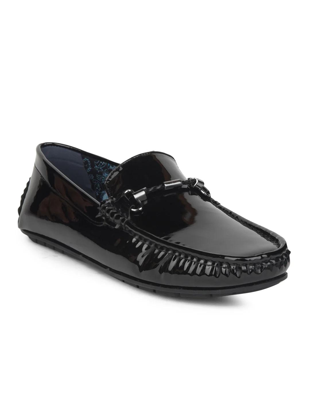Bata Men Black Casual Slip-on Loafers