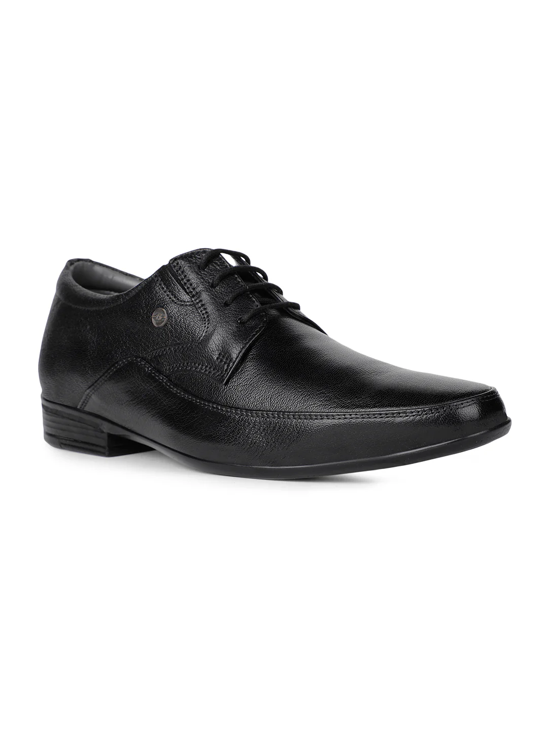 Bata Men Black Formal Lace-up Derby Shoes