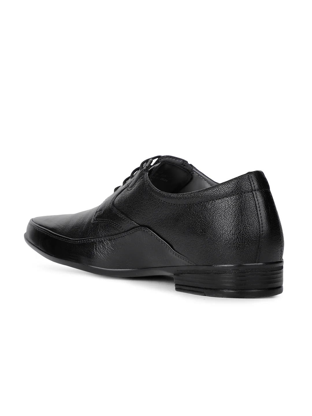 Bata Men Black Formal Lace-up Derby Shoes - Image 3