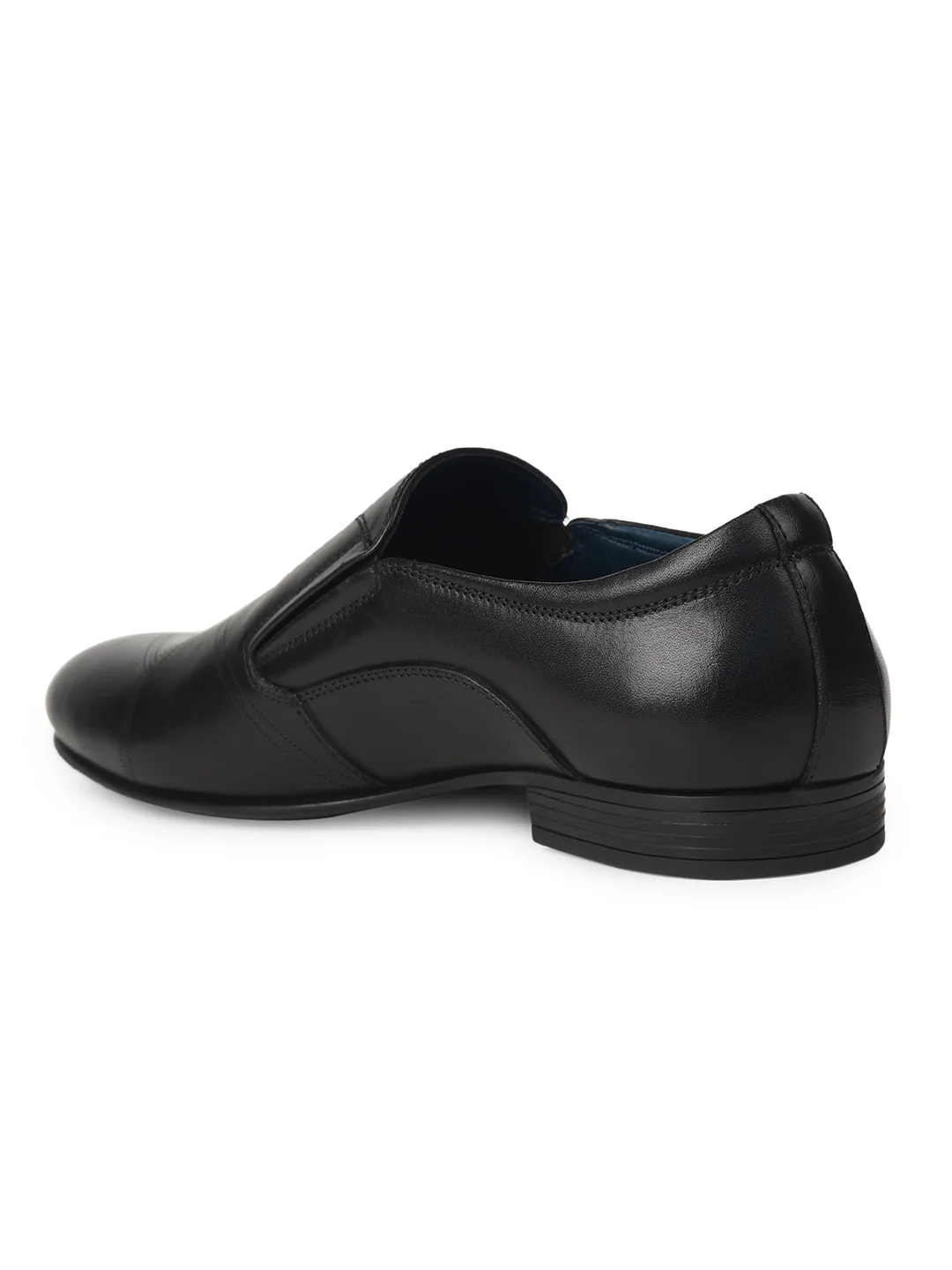 Bata Men Black Formal Slip-on Shoes - Image 3