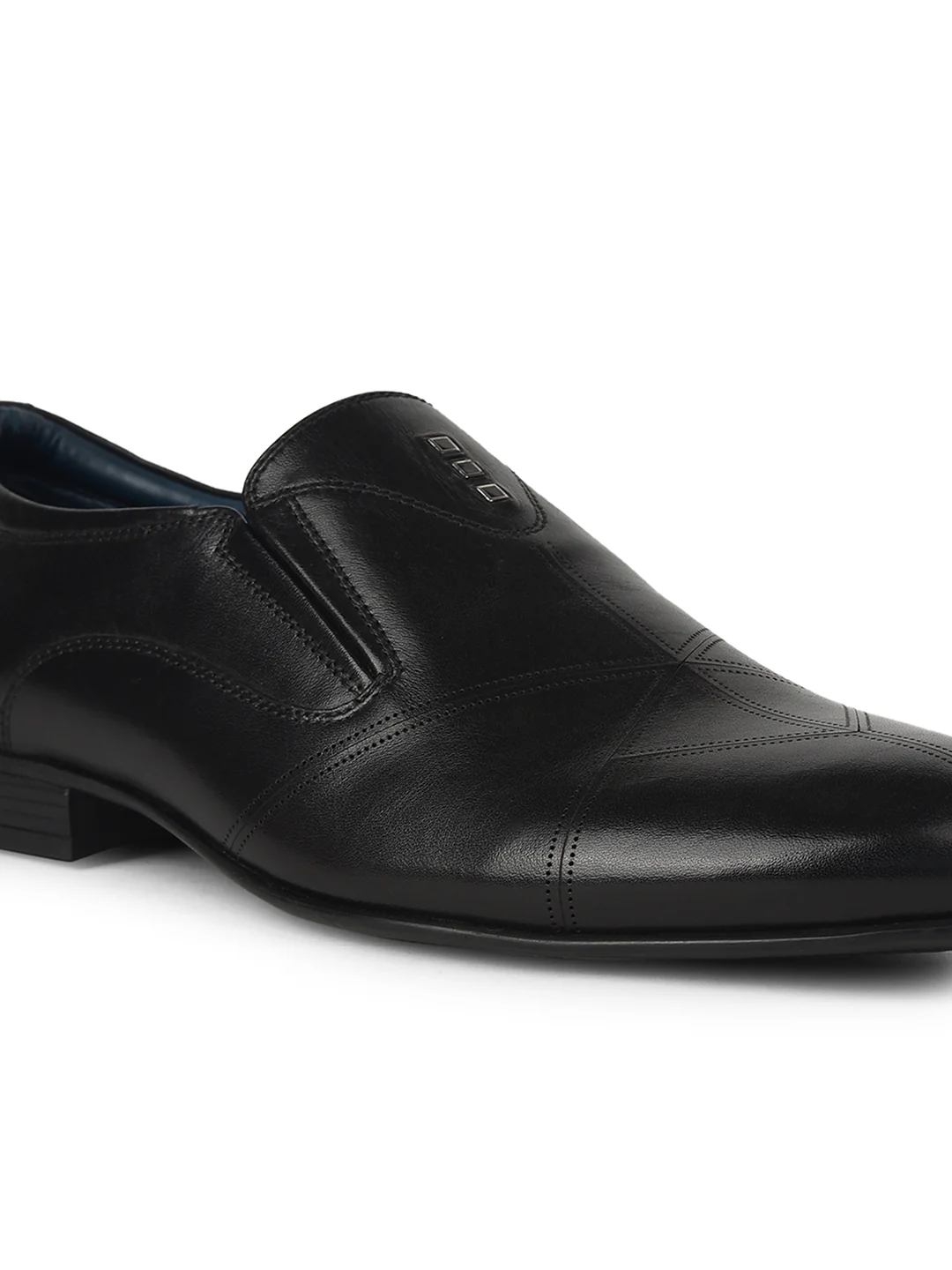 Bata Men Black Formal Slip-on Shoes - Image 5