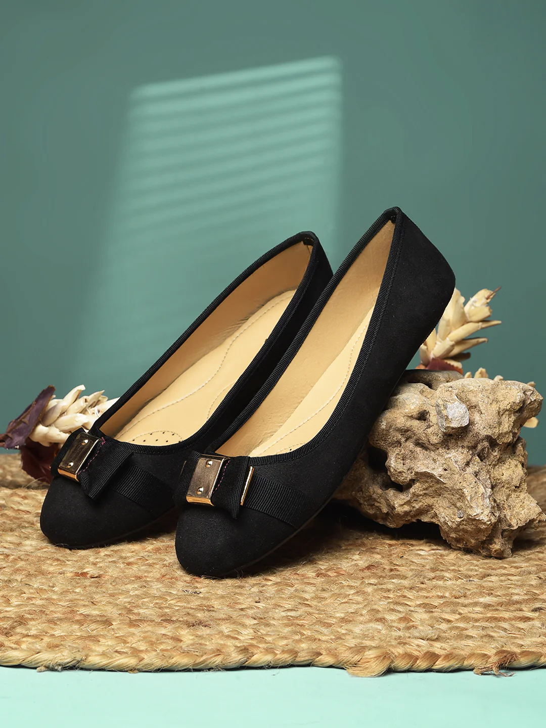 Bata Women Black Casual Ballet Flat - Image 6