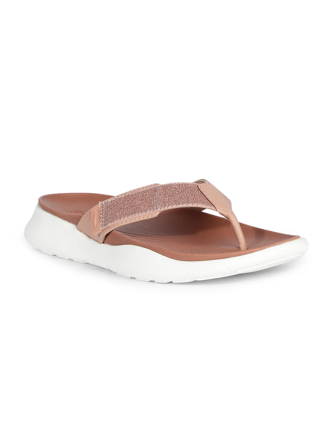 Bata Comfit Women Pink Wedge Heel Thong Sandal
