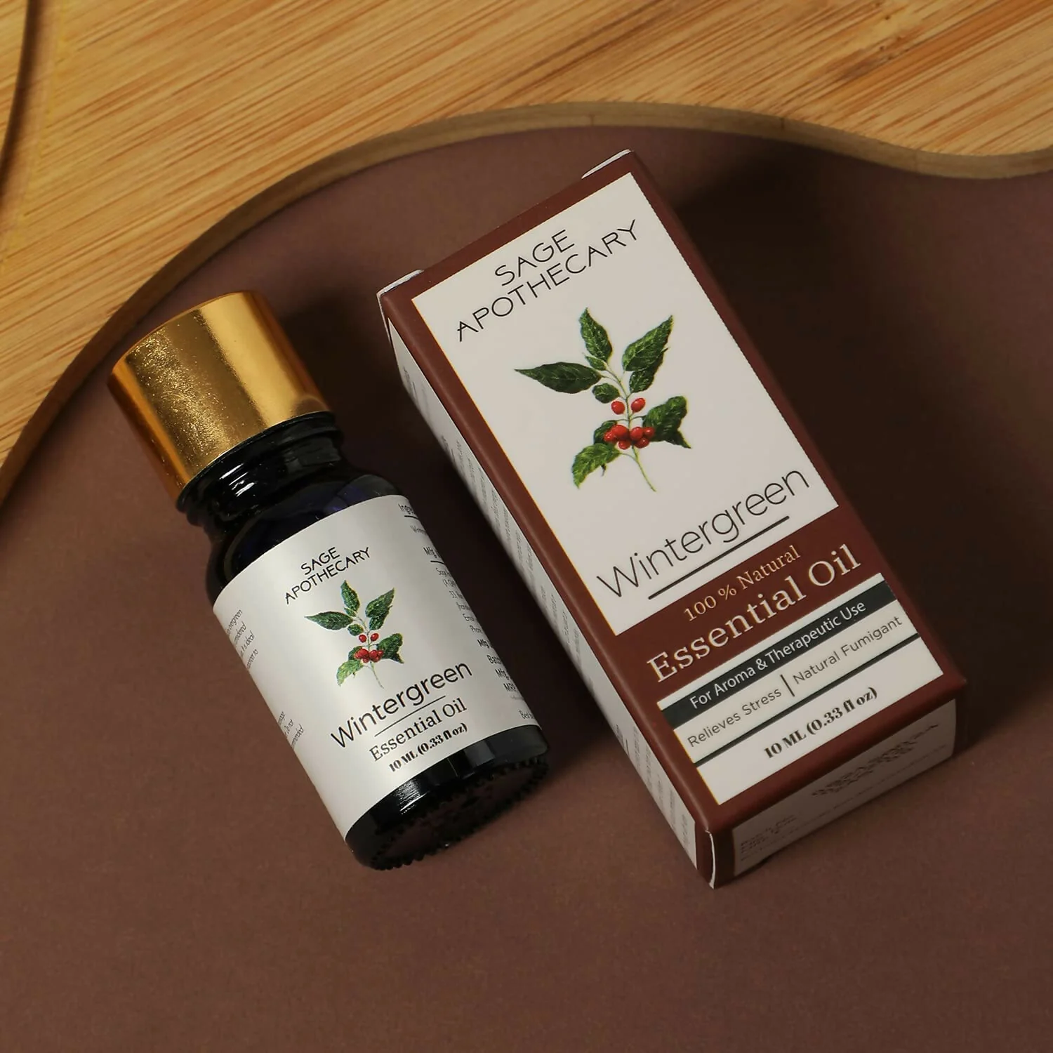 Bath Essential Oil Set Tea Tree, Cedarwood, Wintergreen & More (Set of 9, 10ml Each) - Image 4