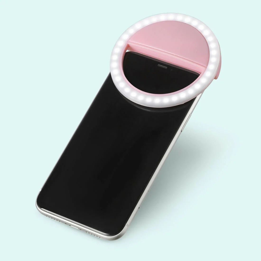 Battery Selfie Ring Light for Phone with 3 Brightness Levels - Image 2