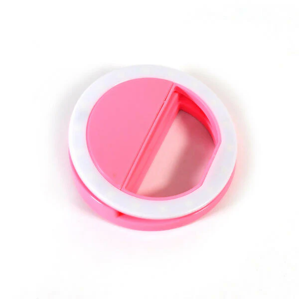 Battery Selfie Ring Light for Phone with 3 Brightness Levels - Image 3