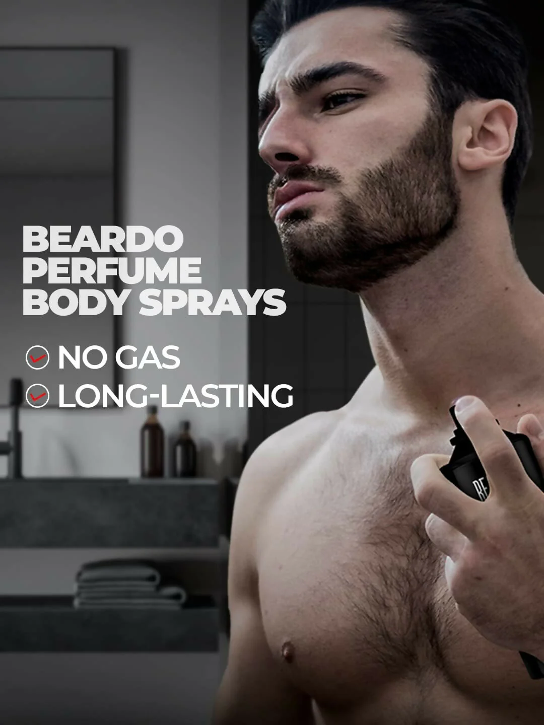 Beardo Perfume Body Spray for men - MAVERICK, 150ml Oriental Leather Woody Fresh Deo For Men Long Lasting Deodorant for Men Gift Men's Fragrance Christmas gift for men Gift For Friends Gift for Men - Image 5