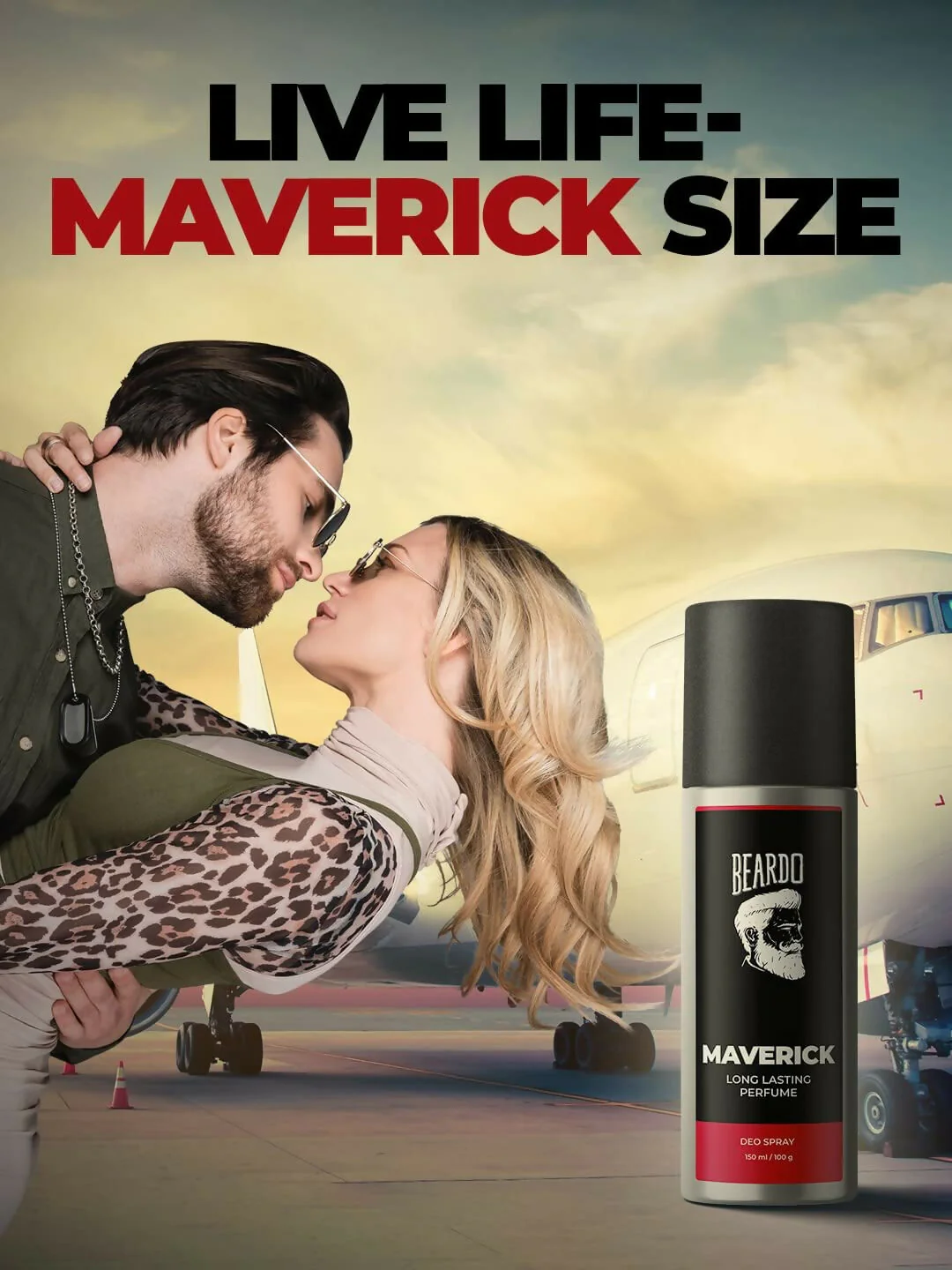 Beardo Perfume Body Spray for men - MAVERICK, 150ml Oriental Leather Woody Fresh Deo For Men Long Lasting Deodorant for Men Gift Men's Fragrance Christmas gift for men Gift For Friends Gift for Men - Image 8