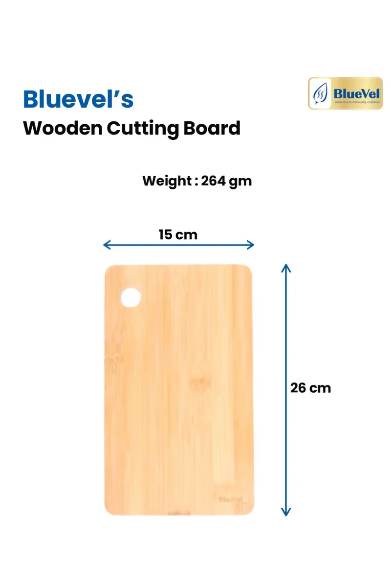 Bluevel Wooden Chopping Board - 26 cm - Image 4