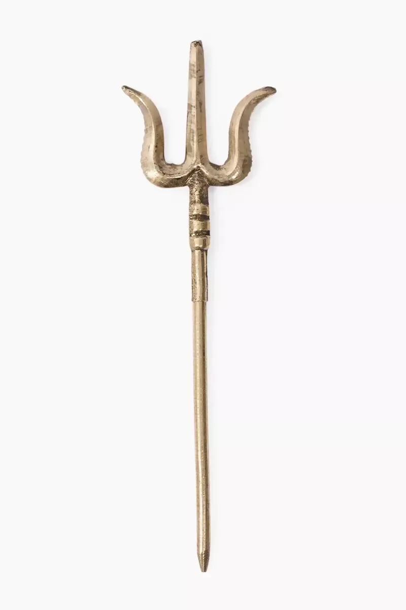 Brass Amman Soolam - 31cm - Image 5