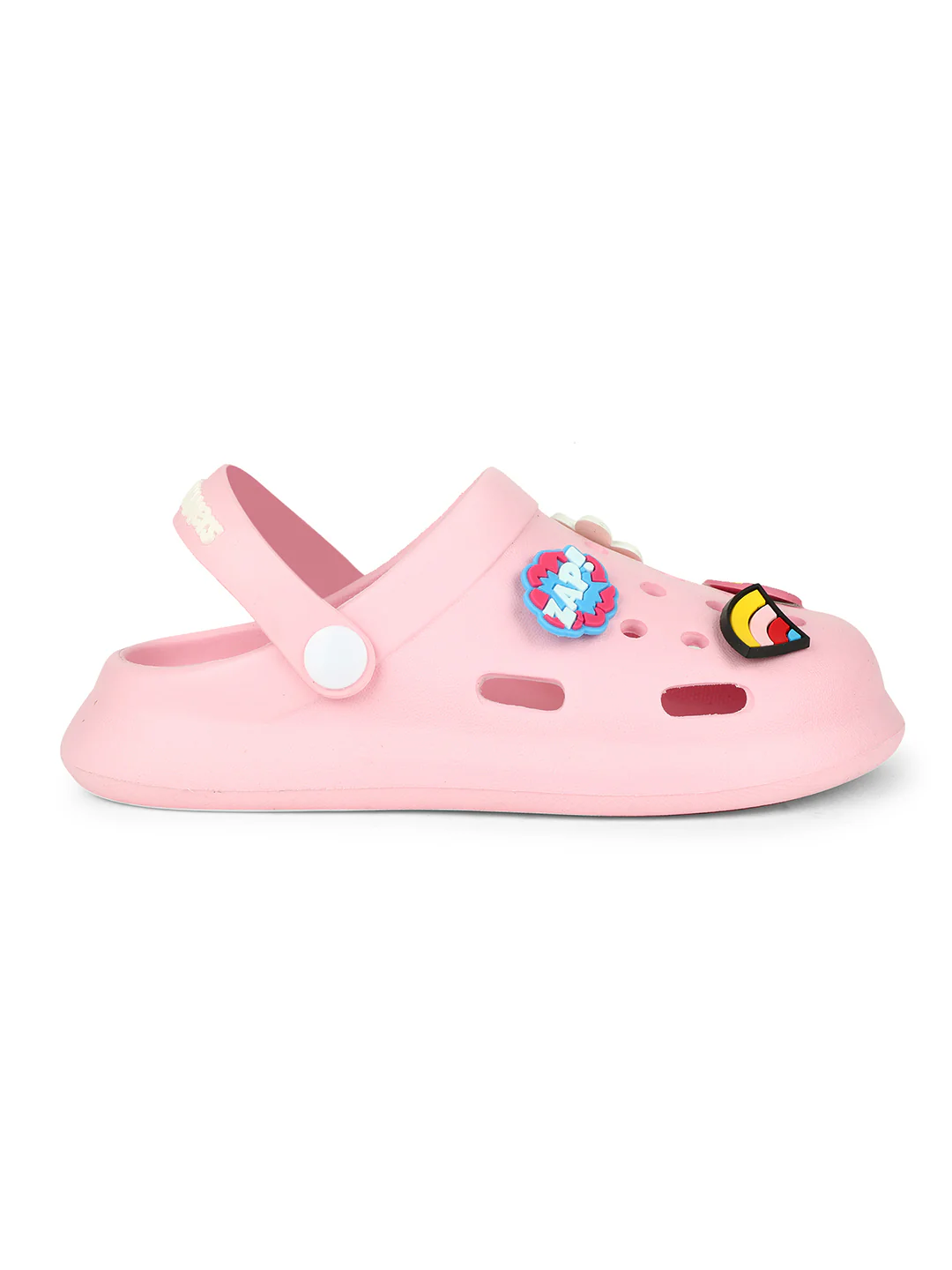 Bubblegummers Girl's Pink Casual Clog Sandal - Image 2