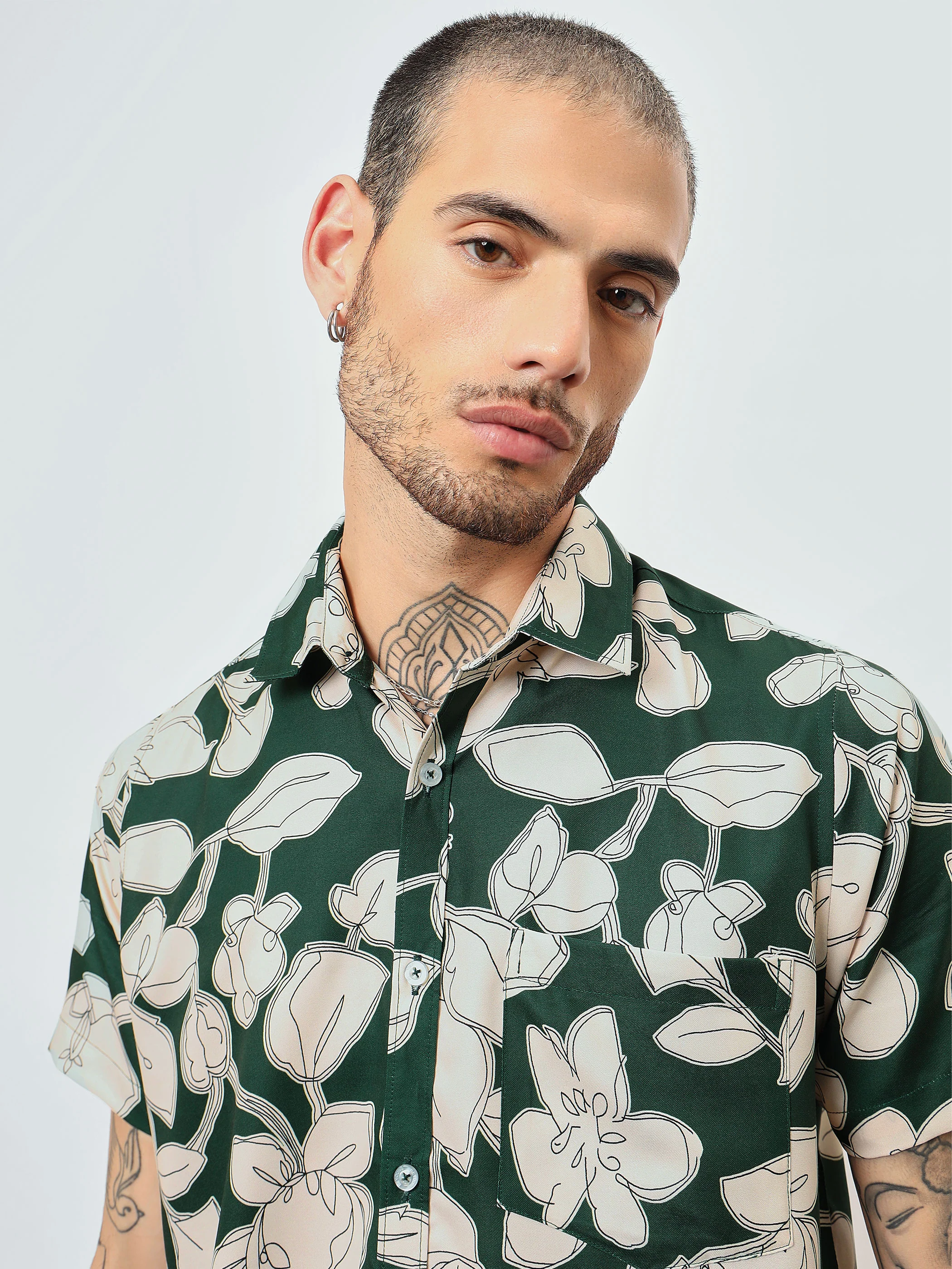 Flower Hawaiian Shirt - Image 5