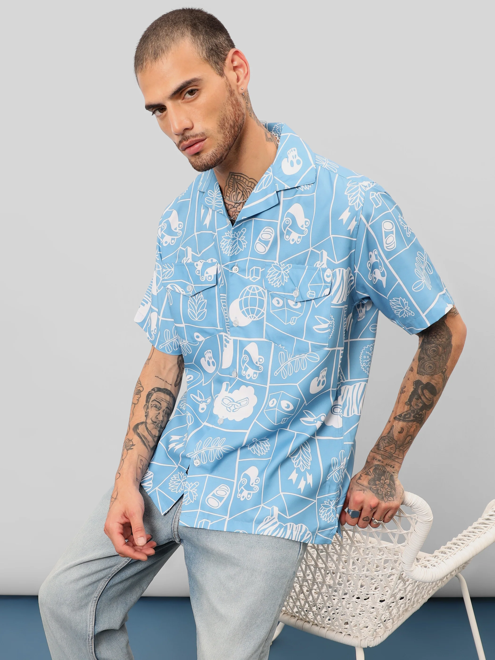 Doodle Hawaiian Shirt