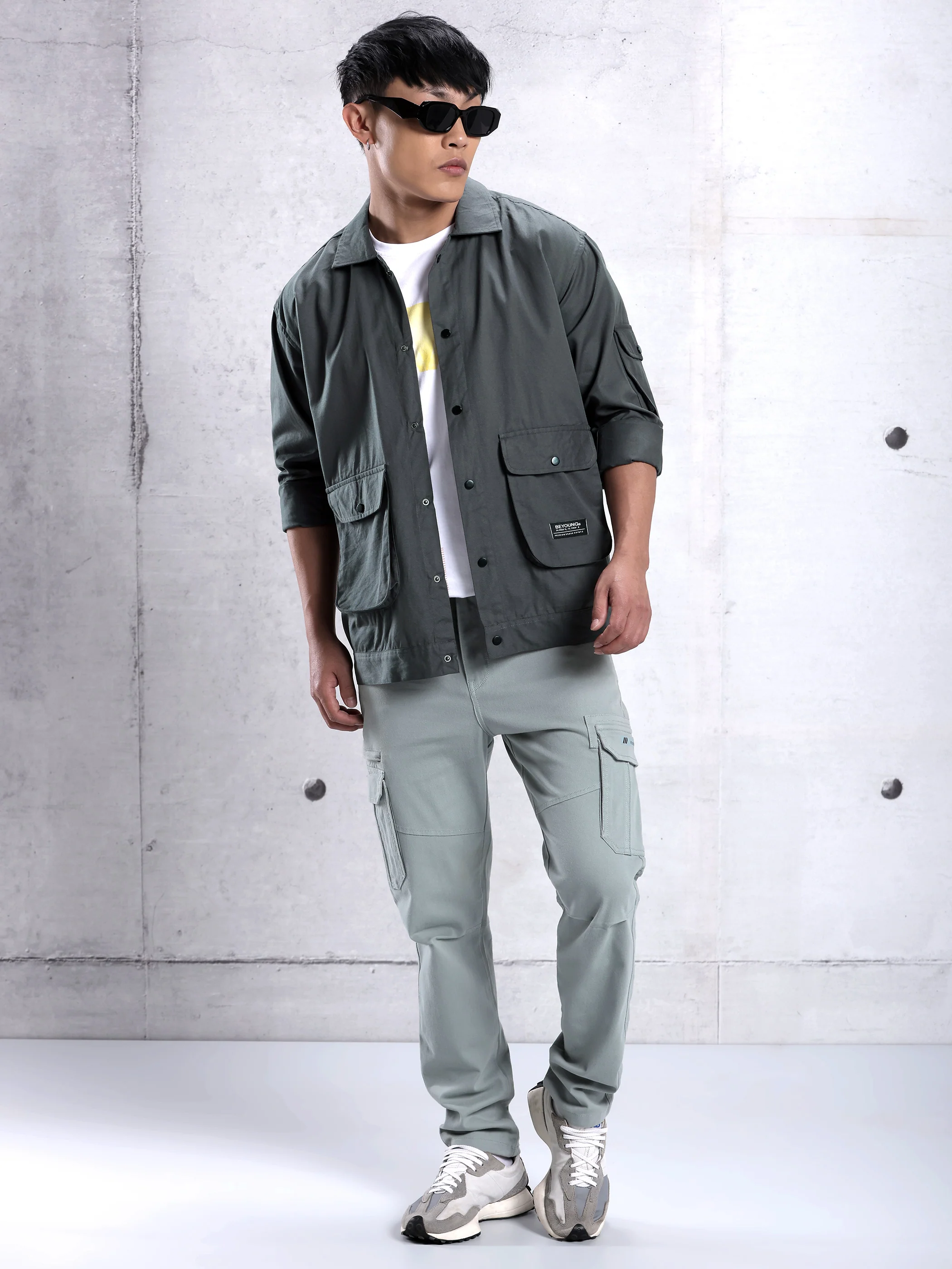 Utility Pockets Shirt for Men - Image 16