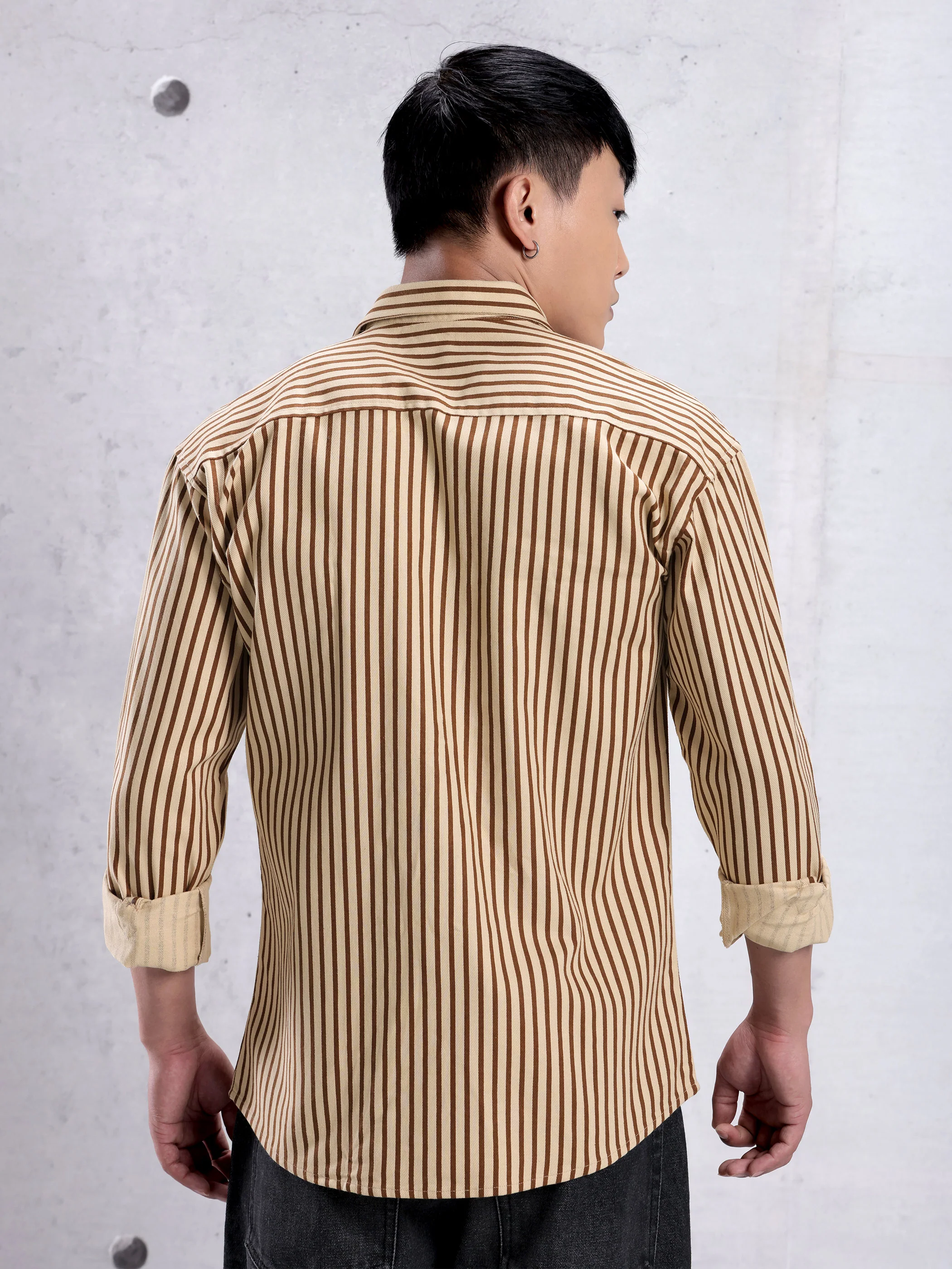 Heavy Striped Shirt - Image 7