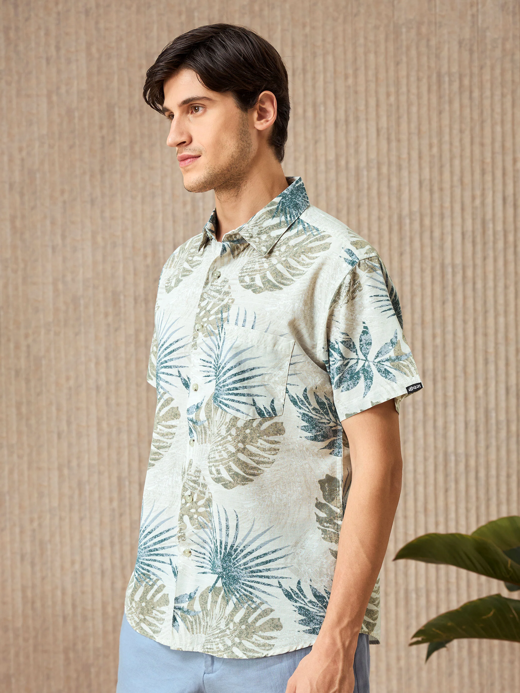 Floral Printed Shirt For Men - Image 3