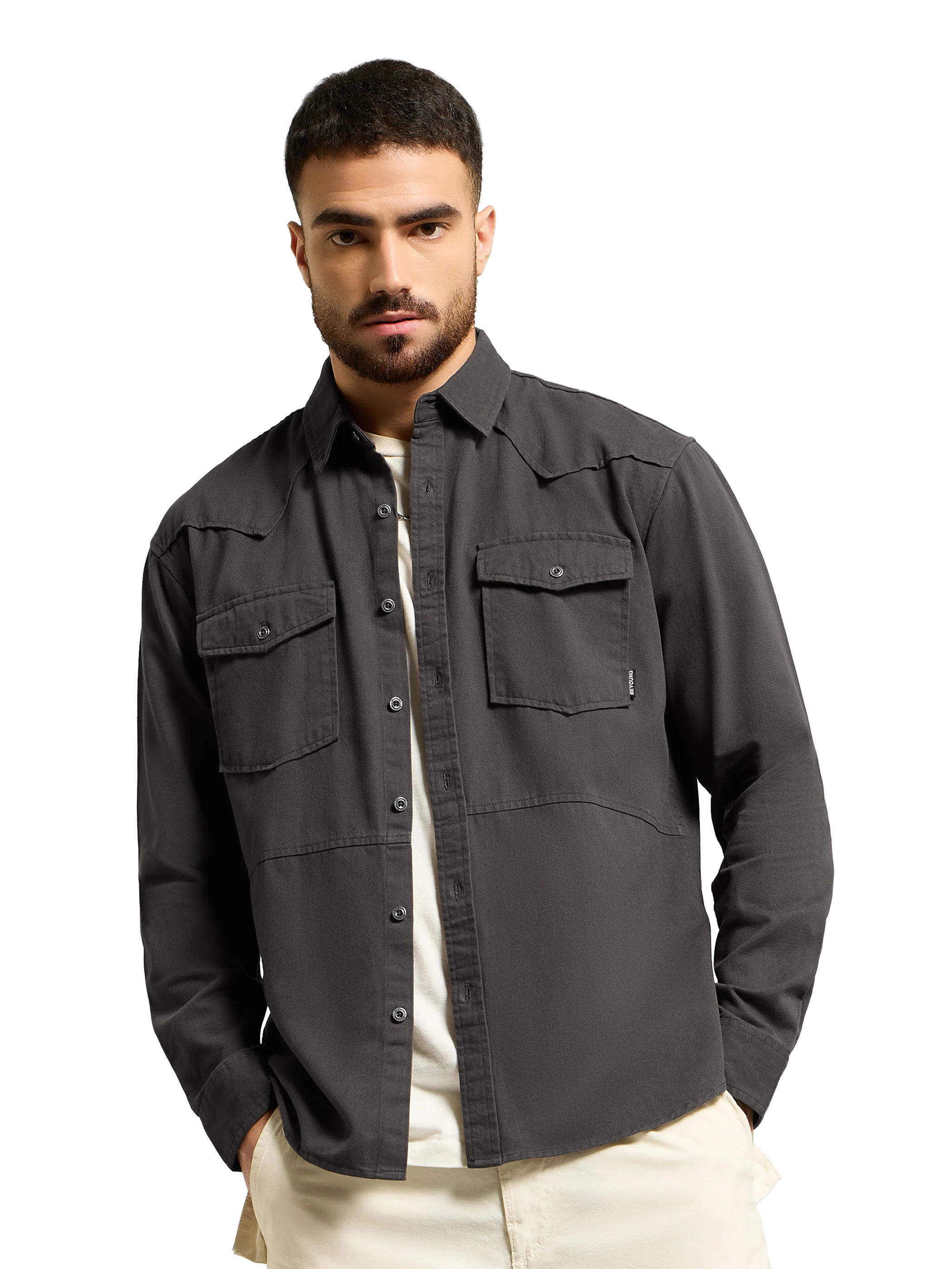 Cotton Drill Urban Shirt - Image 2