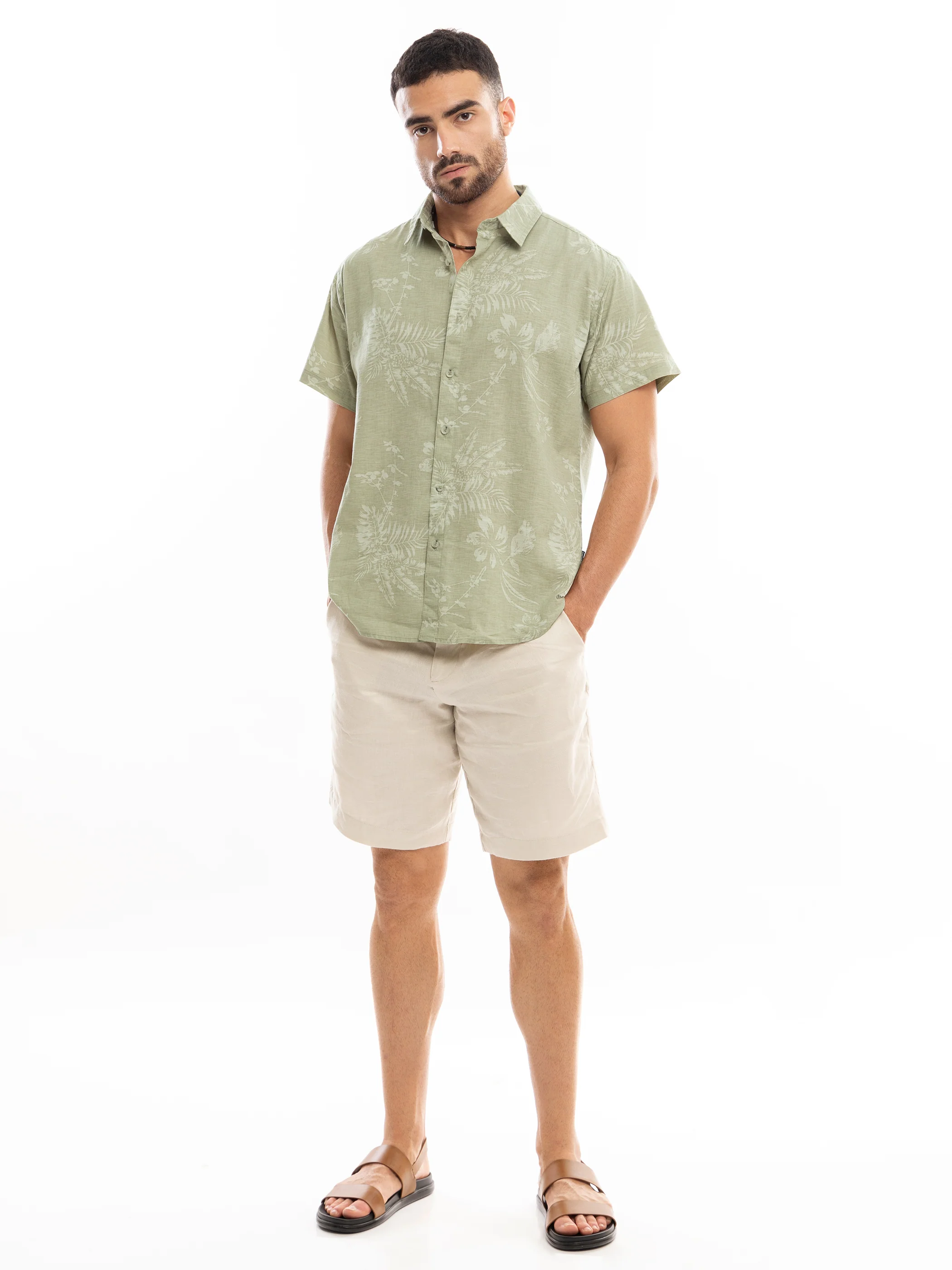 Floral Printed Shirt For Men - Image 10