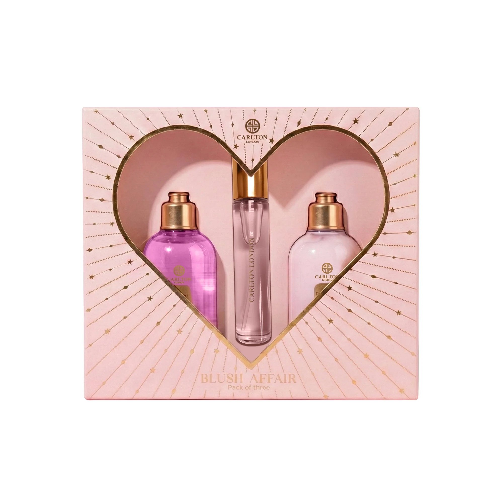 Carlton London Blush Affair Gift Set Pack of 3 - CLPLG114 - Image 5