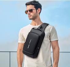 Buddy Cares Unisex Sling Bag, Black, Crossbody Chest Bag for Travel and Daily Use - Image 7