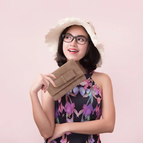 Chic and Playful : Women's Sling Bag (Pink) - Image 5