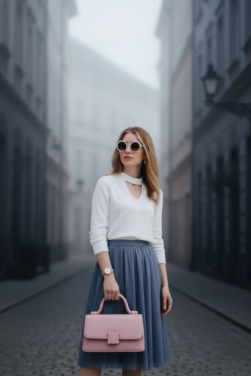 Chic Handbag – Elegant & Trendy Shoulder Bag for Women - Image 3