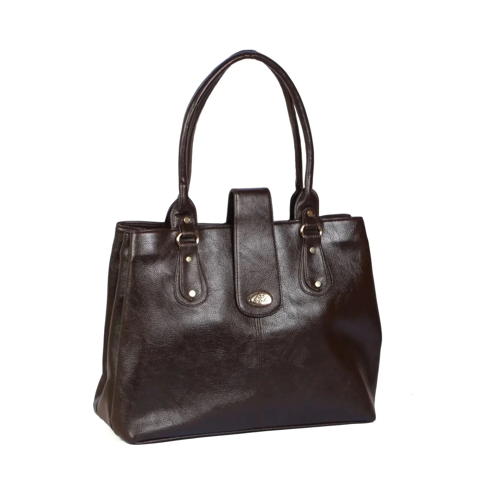 Classic Black Structured Handbag - Image 2