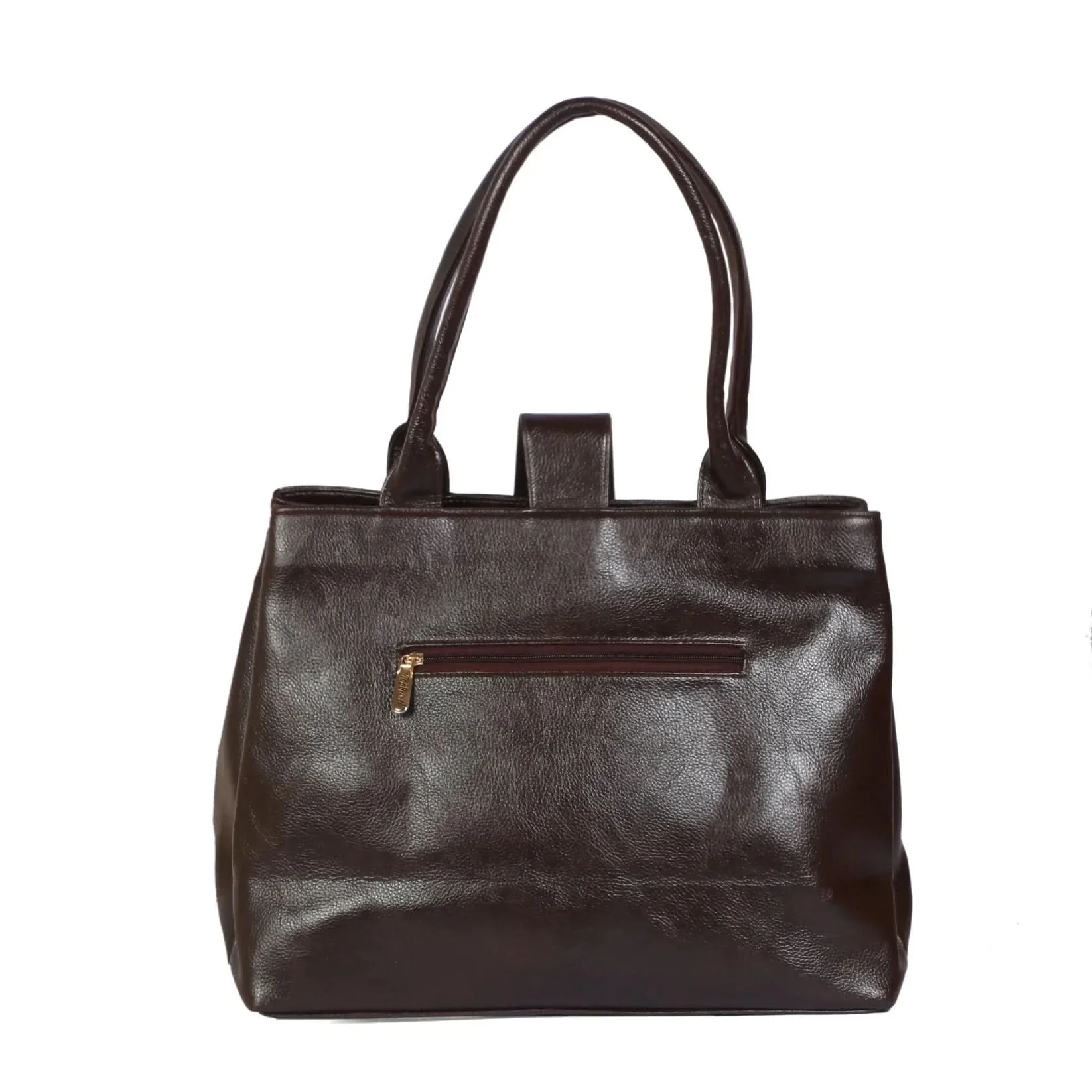 Classic Black Structured Handbag - Image 4