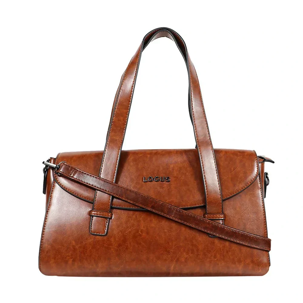 Classic Brown 3-in-1 Handbag Set – Handbag, Crossbody & Wallet Combo - Image 3